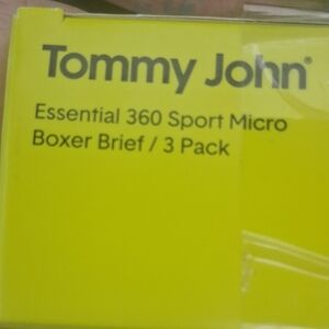 Tommy John Essential 360 Sport Micro Boxer Brief 3 Pack M